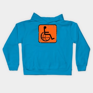 Handi-Capable Basketball Logo Kids Hoodie